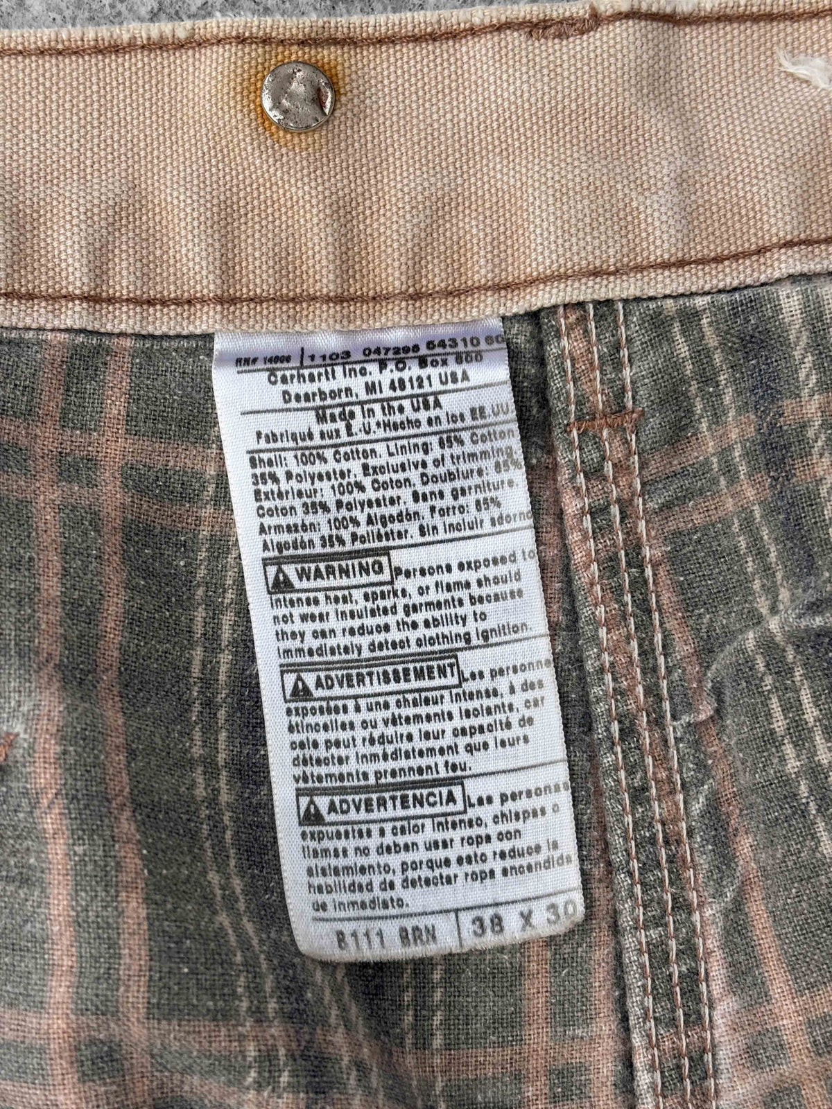 Carhartt B111-BRN (1998)