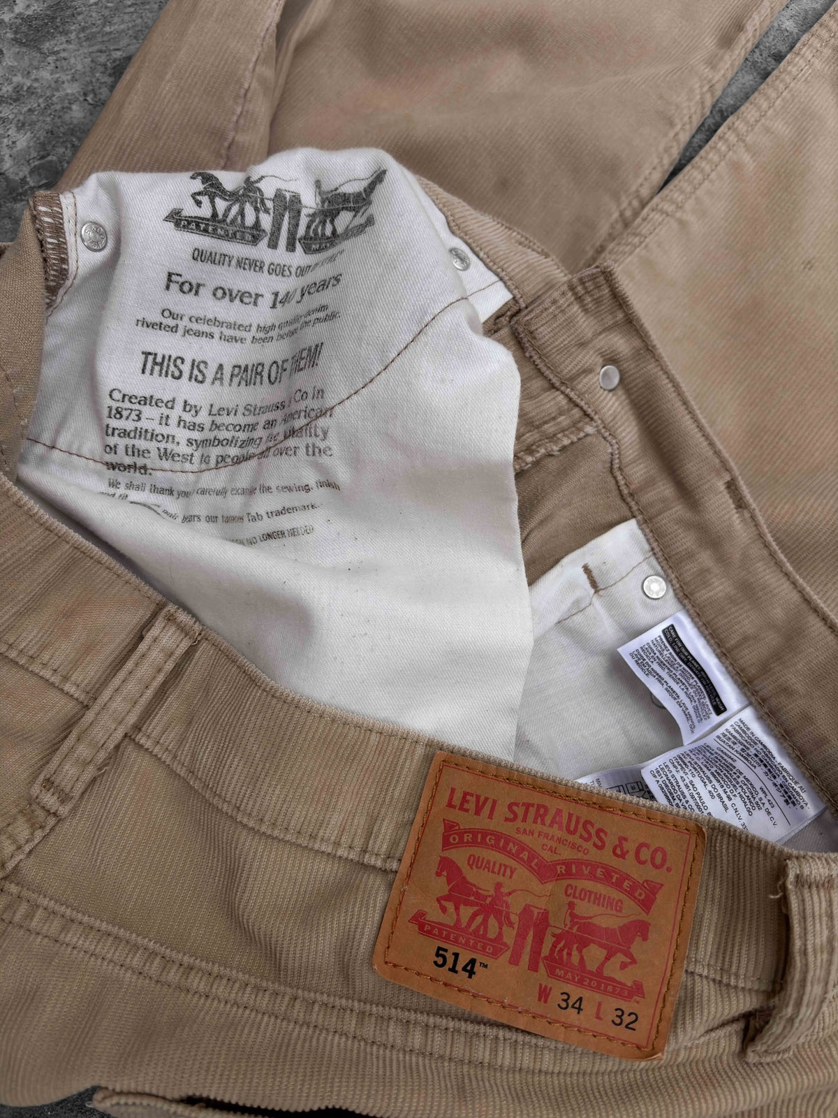 LEVIS 514 - 34