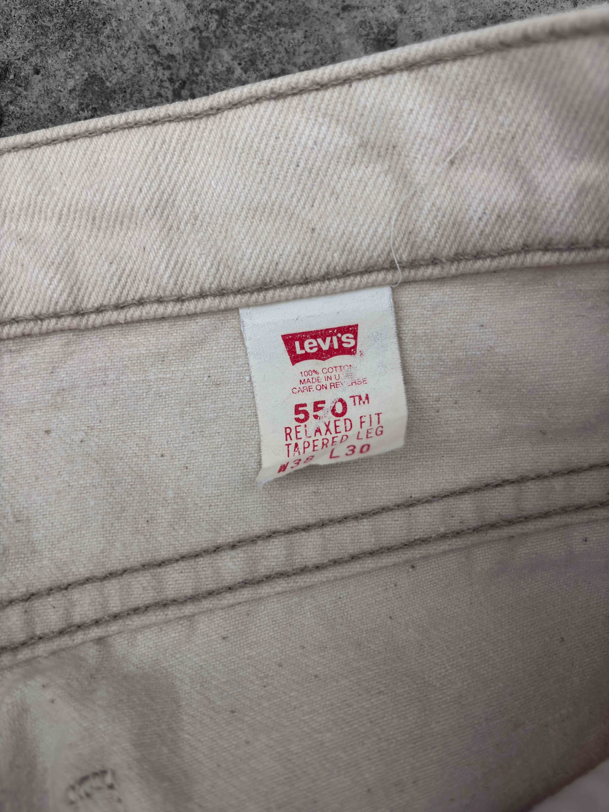 Levis 550 Orange Tab - 38